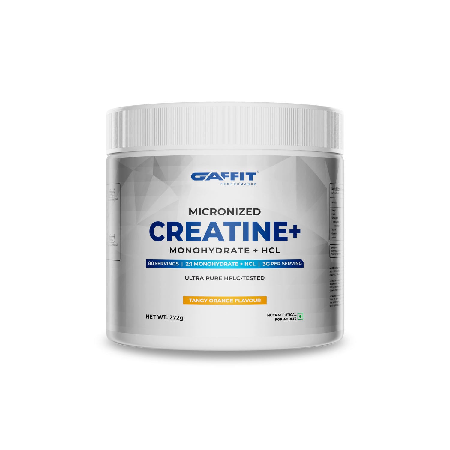 Creatine+ 100/272 g (0.22/0.60 lb), Tangy Orange