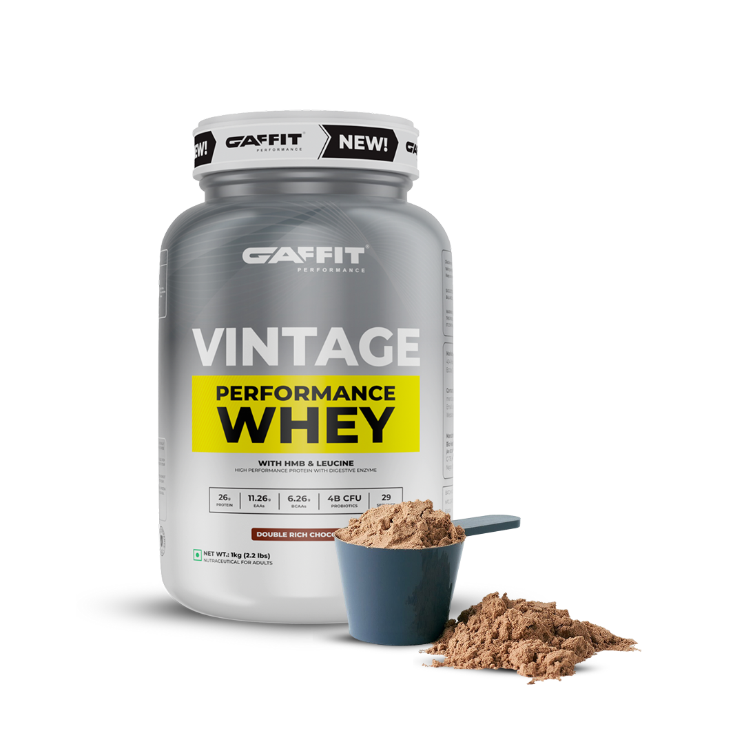 Vintage Performance Whey, 2 kg (4.4 Ib), Double rich Chocolate
