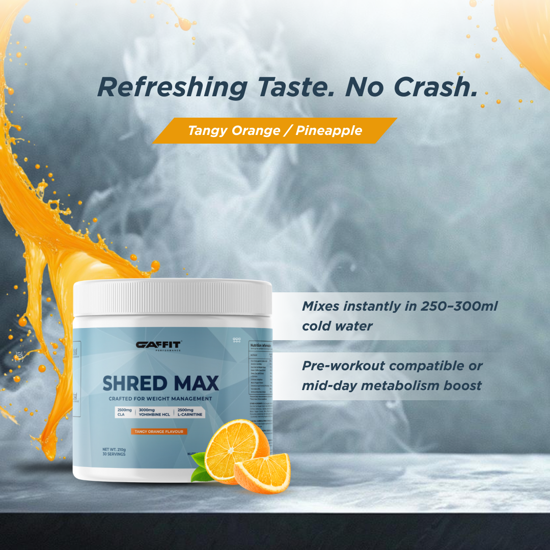Shred Max 210 Gm ,Tangy Orange