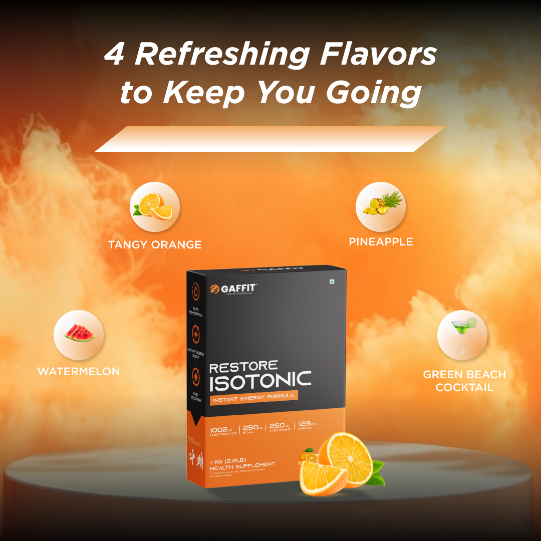 Restore Isotonic, 1 kg (2.2 lb), Tangy Orange