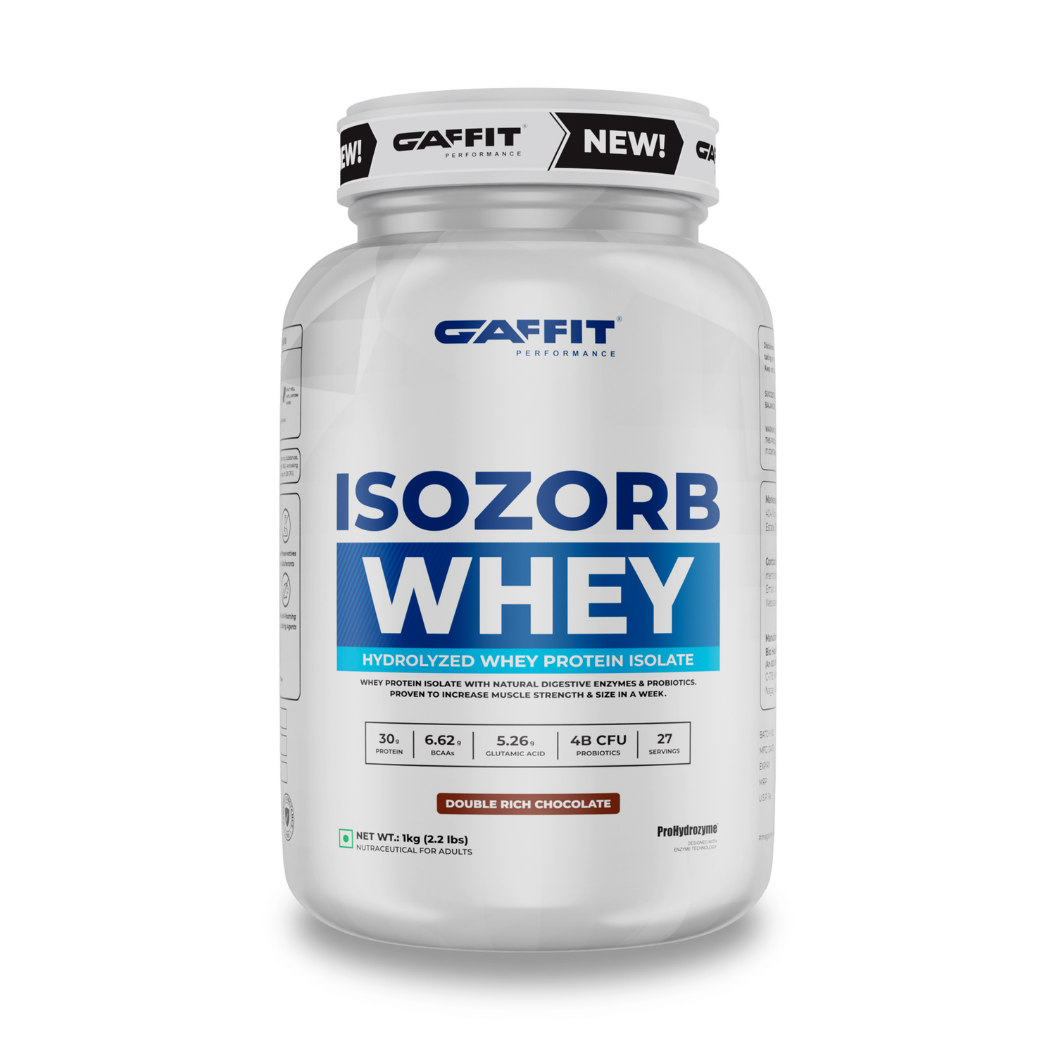 ISOZORB Whey , 2 kg (4.4 Ib), Double Rich Chocolate
