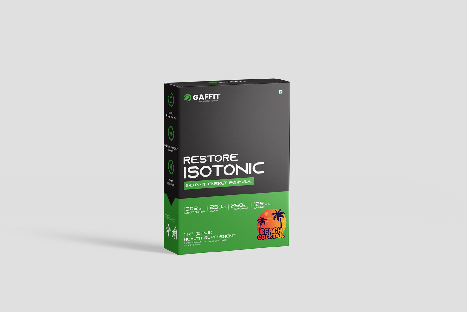Restore Isotonic, 1 kg (2.2 lb), Tangy Orange