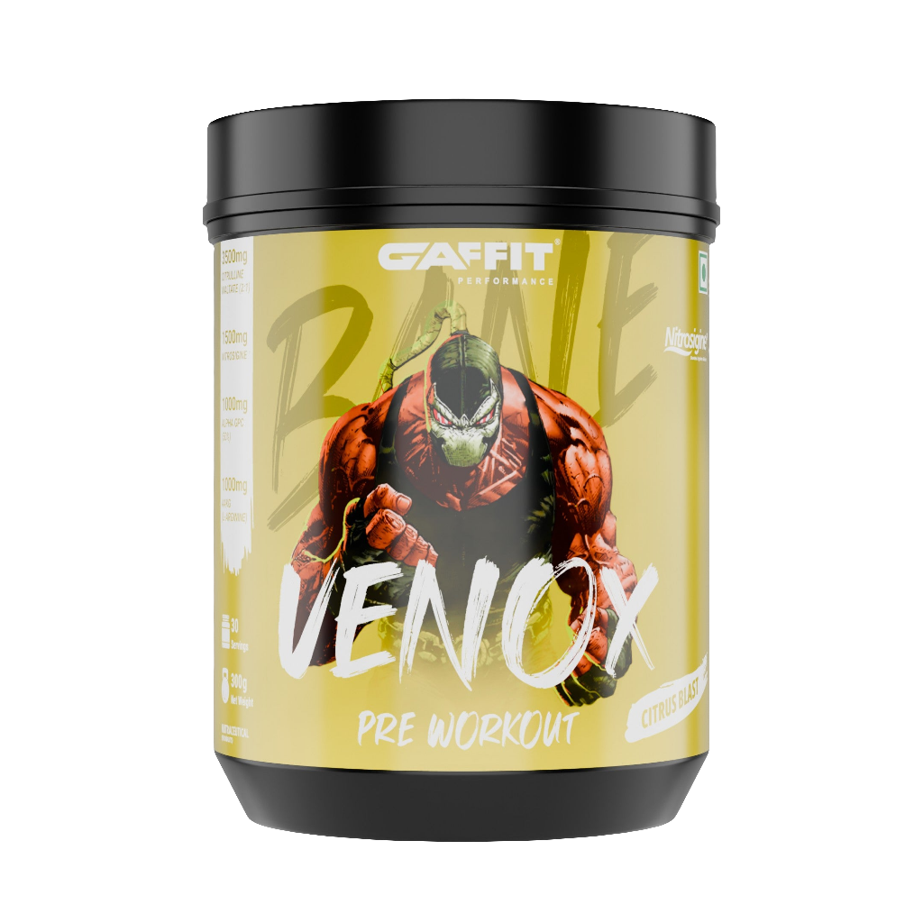 Pre Workout VenoX, 300 g (0.70 lb), Black Currant